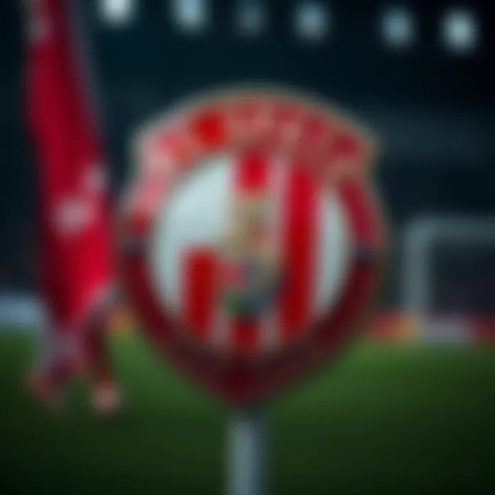 Logo of AC Sparta Prague with iconic colors