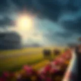 Historic image of Aintree Grand National racecourse