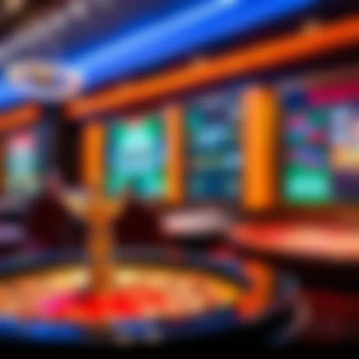 Diverse game offerings at online casinos