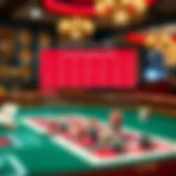 Detailed infographic explaining baccarat probability table