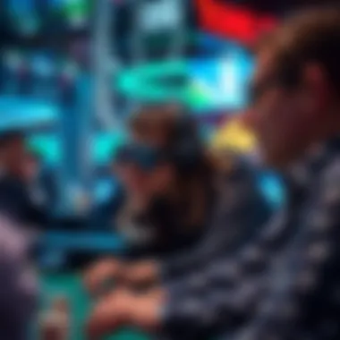 Dive into Interactive Gaming Experiences User engaged in a live dealer game