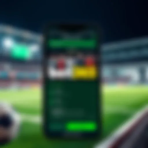 Overview of the bet365 apk interface