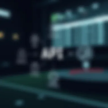 Diagram illustrating API integration in betting platforms