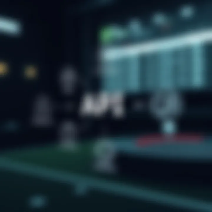 Diagram illustrating API integration in betting platforms