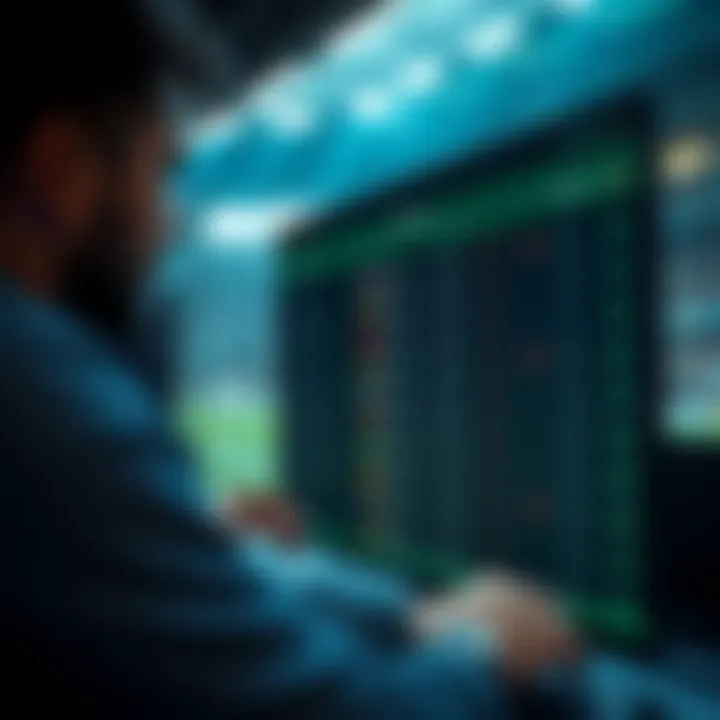 User-Friendly Betting Options Interface User interface showcasing various betting options