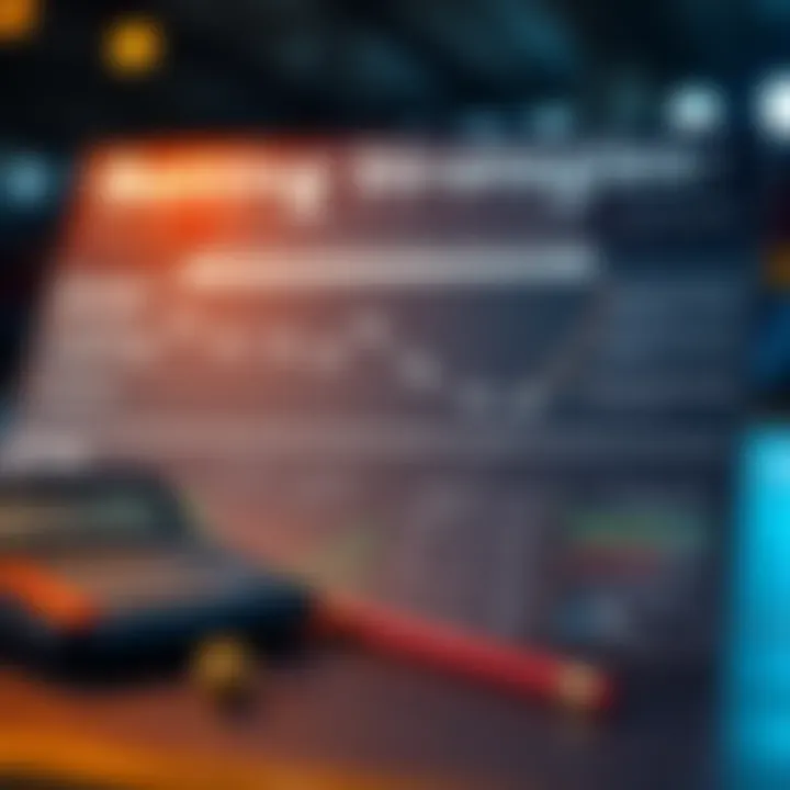 A detailed infographic showing different betting strategies alongside a calculator.