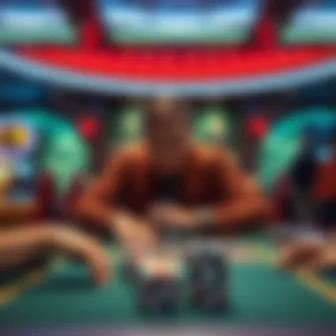 A strategic representation of betting strategies in a casino