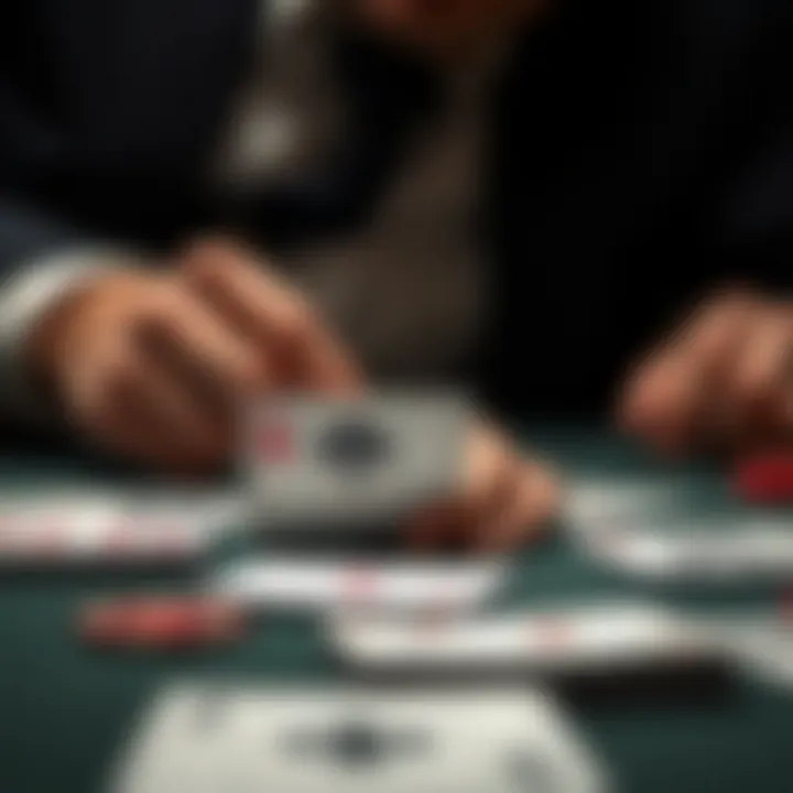 Mastering Card Strategies in Blackjack Strategic card arrangement