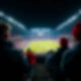 A vibrant football match atmosphere in Breda