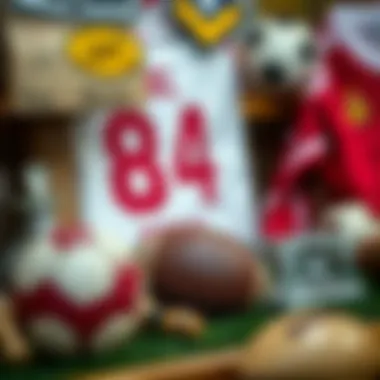 Historical football memorabilia showcasing Breda's rich sports culture