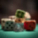 The Evolution of Dice in Casinos Historical depiction of dice through the ages.