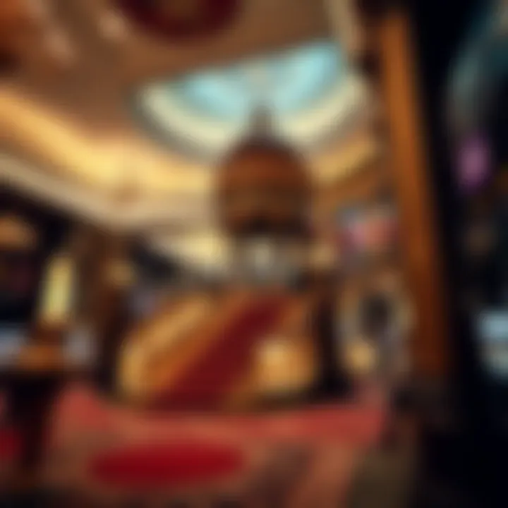 The Grandeur of Casinos Symbolic representation of a casino's grandeur