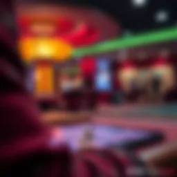 Virtual casino gaming on a digital device