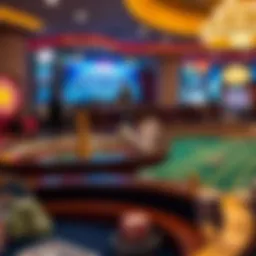 Overview of various casino games