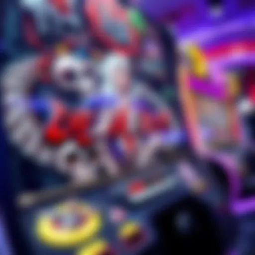 Intricate Design of Dead or Alive Slot Game Detailed view of the Dead or Alive slot game interface showcasing its intricate design