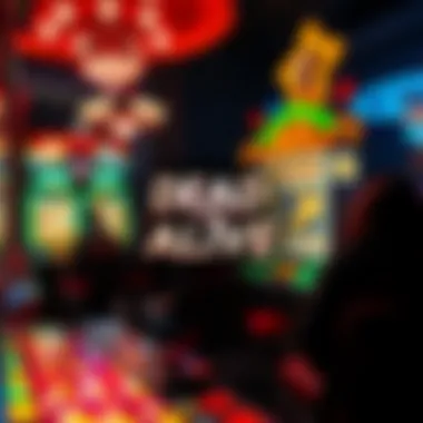 User Experience in Dead or Alive Slot Game Graphical representation of the user experience in the Dead or Alive slot game