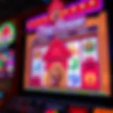 The colorful symbols of Dog House slots game on screen