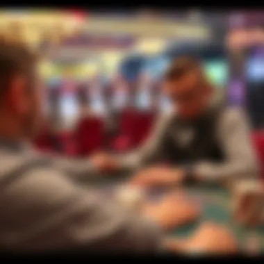 A strategic player analyzing the Dog House slots layout