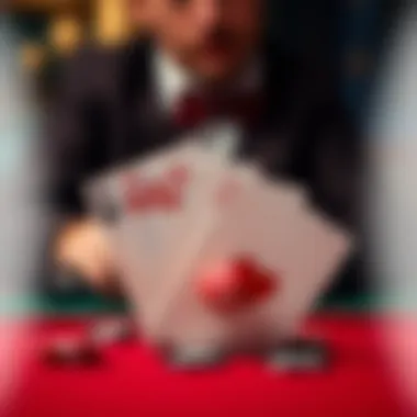 Understanding the Flush Hand An intricate representation of a flush hand in poker.