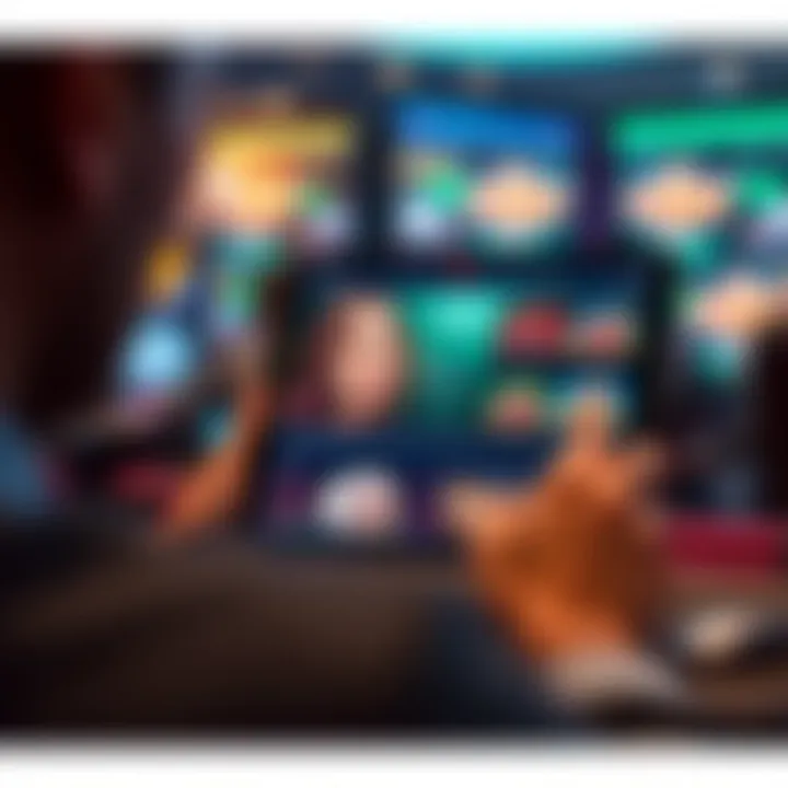 Navigating a User-Friendly Casino Website A user-friendly casino website interface displayed on a device