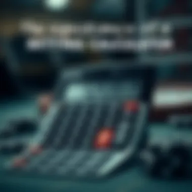 A conceptual graphic that highlights the functionality and importance of a betting calculator.