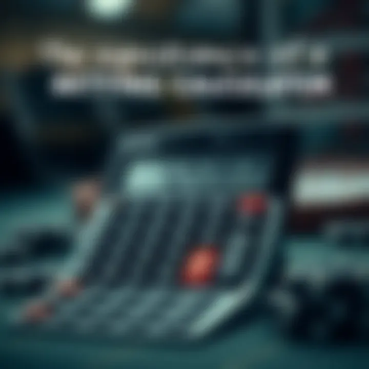 A conceptual graphic that highlights the functionality and importance of a betting calculator.