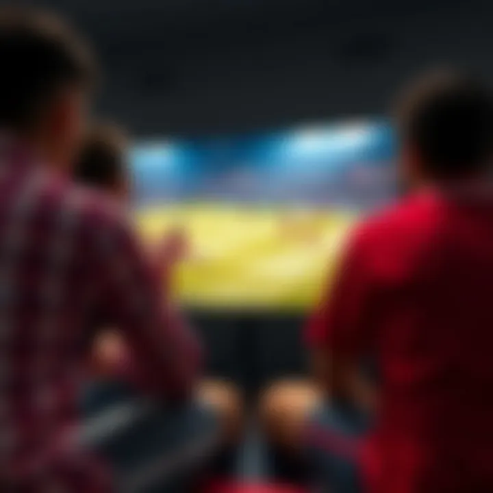 Experience the Thrill of Live Soccer Exciting live soccer match on TV