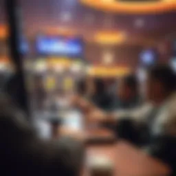Conceptual illustration of online lottery gameplay