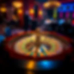 Dynamic representation of Mega Fire Blaze Roulette gameplay