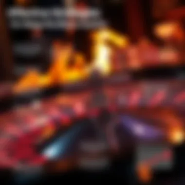 Infographic illustrating betting strategies for Mega Fire Blaze Roulette