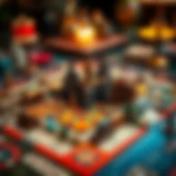 An intricately designed Monopoly Megaways game board showcasing various elements