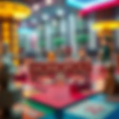 A visual representation of the unique mechanisms in Monopoly Megaways gameplay