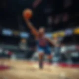 Legendary scorer showcasing dominance on the court