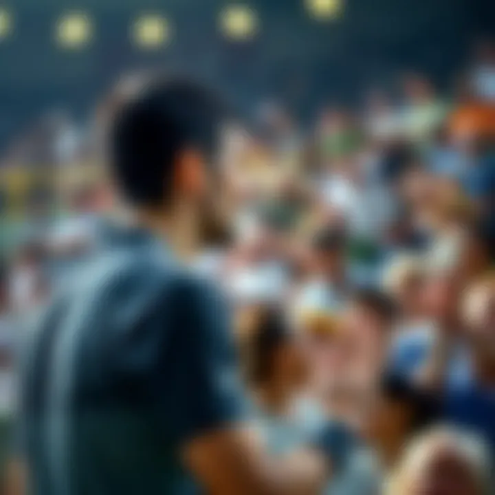 Novak Djokovic interacting with fans