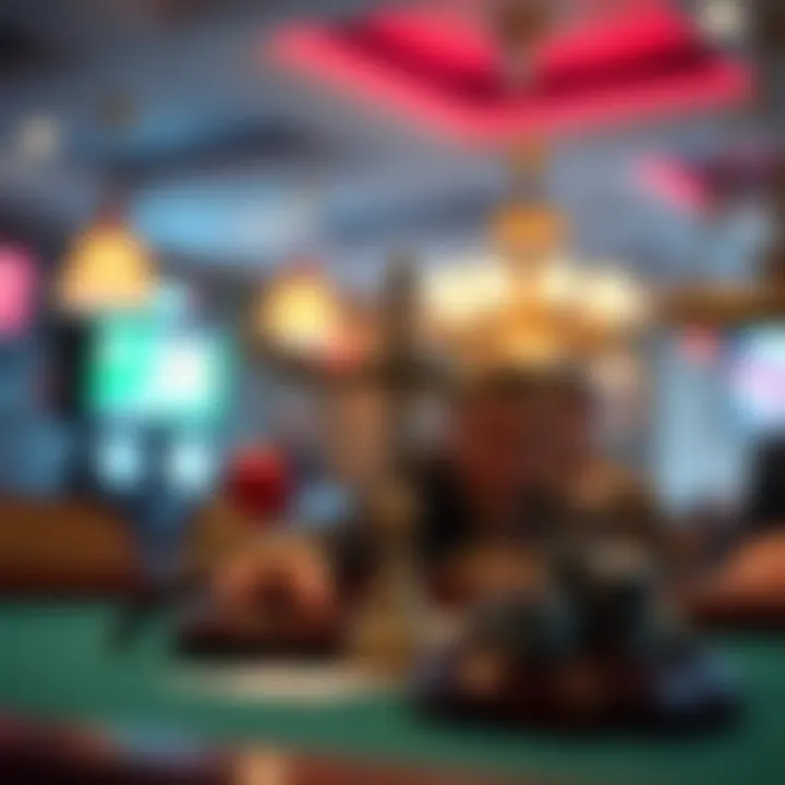 Understanding Legalities in Online Gambling Legal aspects of online gambling depicted in a creative manner