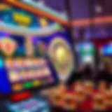 Exploring the Excitement of Virtual Casinos Virtual casino game interface with a vibrant design