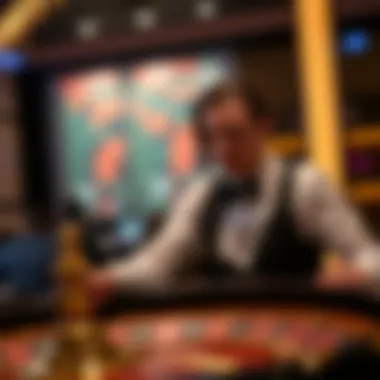 Engaging with Live Dealers in Online Roulette Live dealer in action