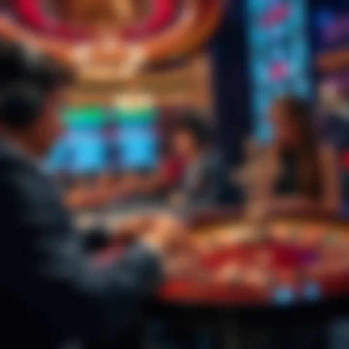 Strategizing Your Bets in Live Online Roulette Players placing bets online