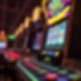 Modern Online Slot Machine Interface A captivating illustration of a modern online slot machine interface