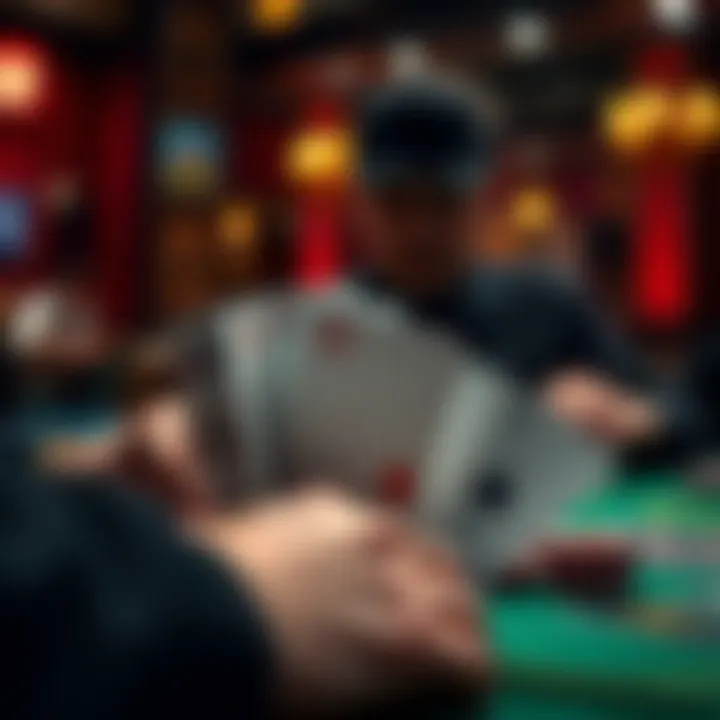 Understanding Hands in Poker Apps Diverse poker hands displayed in a digital format