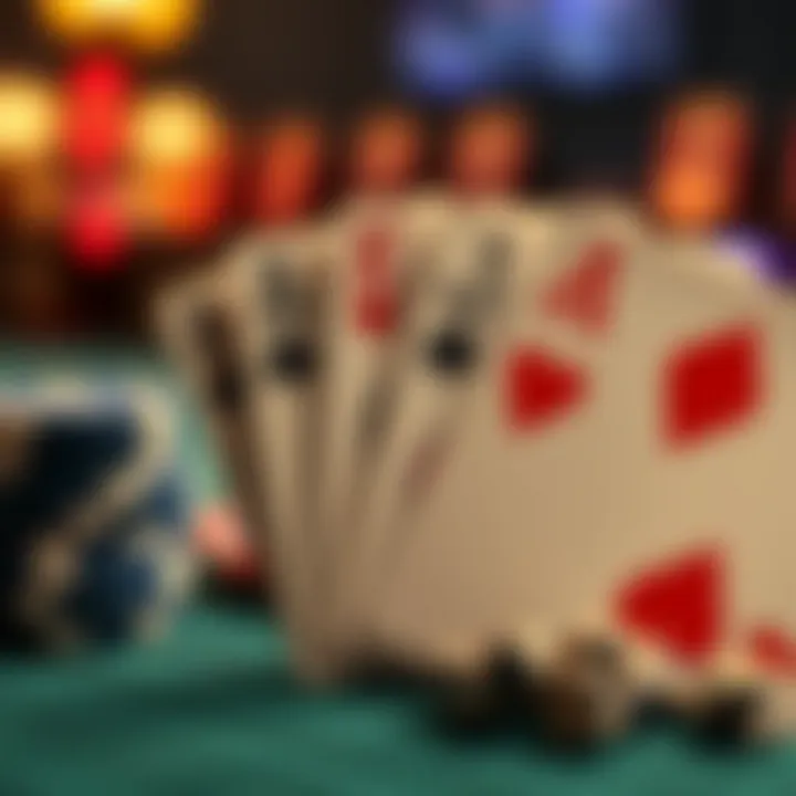 Illustration of the Royal Flush in poker