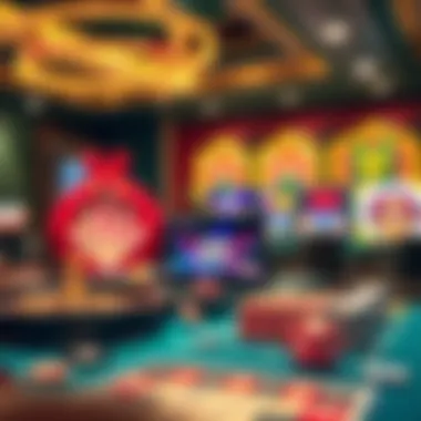 Diverse Games in Online Casinos A selection of popular casino games available on various platforms