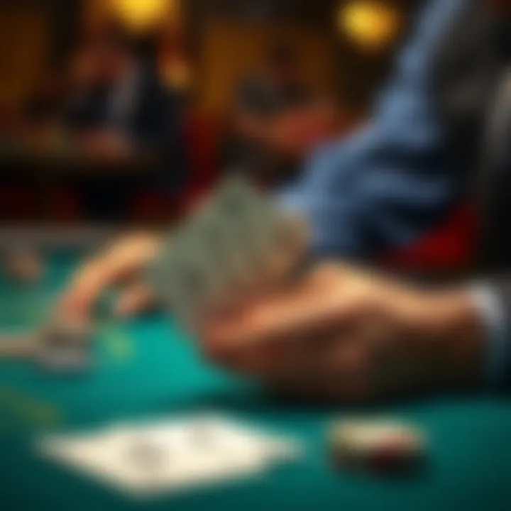 Strategic card play in blackjack