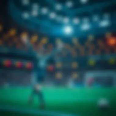 Utilizing Real-Time Data for Enhanced Betting Visual representation of real-time data analysis in sports