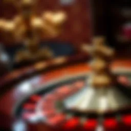 Conceptual representation of roulette wheel