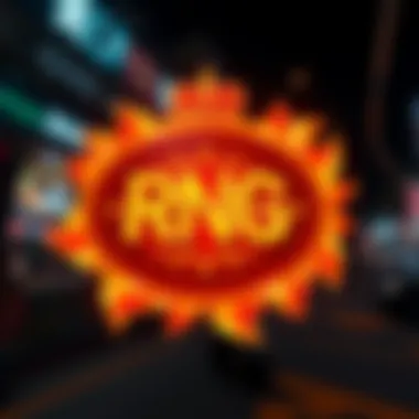 Dynamic RNG Identity RNG logo with dynamic background