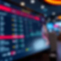 Secure online betting site interface