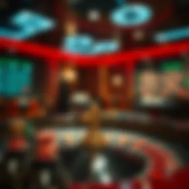 A secure online gaming environment emphasizing safety protocols for players.