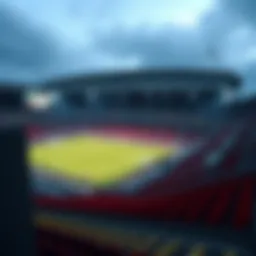 Historic stadium of Slavia Prague