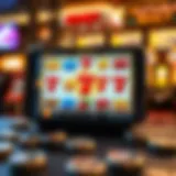 Visual representation of a mobile slot app interface